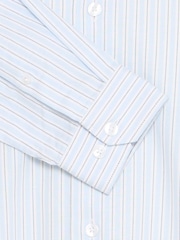 Casual Friday Blue Bostrom Long Sleeve Striped Shirt - Image 8 of 8