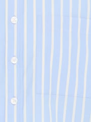 Casual Friday Blue CfZan Long Sleeve Relaxed Shirt - Image 8 of 8