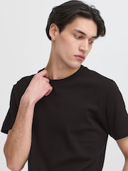 Casual Friday Black CfNilo Crew Neck Short Sleeve T-Shirt - Image 4 of 8