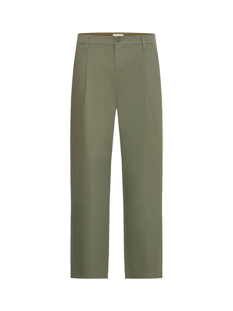 Casual Friday Green Amundsen Relaxed Fit Trousers - Image 1 of 3