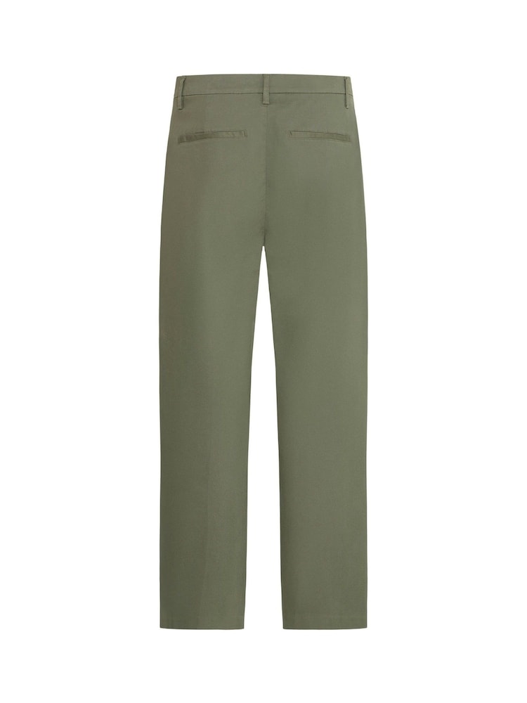 Casual Friday Green Amundsen Relaxed Fit Trousers - Image 2 of 3