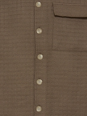 Casual Friday Brown Cfmatt Structured Overshirt - Image 3 of 3