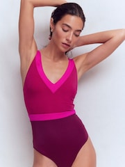 Boden Campania Badeanzug mit Kreuzrücken - Bild 1 von 7