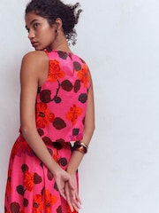 Boden Pink Occasion Shell Top - Image 3 of 6