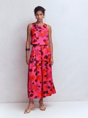 Boden Pink Occasion Shell Top - Image 4 of 6