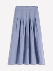 ブルー - Boden Valentinaリネンスカート - 画像 6 / 6