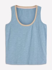 أزرق - سترة ياقة مفتوحة برّاقة من Boden - Image 5 of 5