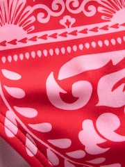 Boden Red Porto Bikini Bottoms - Image 7 of 7
