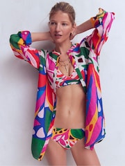 Boden Green Classic Bikini Bottoms - Image 1 of 4