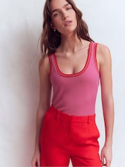 Boden Liz Knitted Tank - תמונה 5 מתוך 7