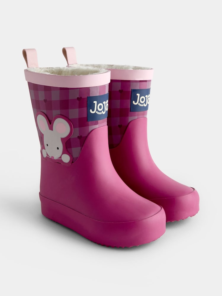 JoJo Maman Bébé Cosy Lined Wellies - 4의 이미지 1
