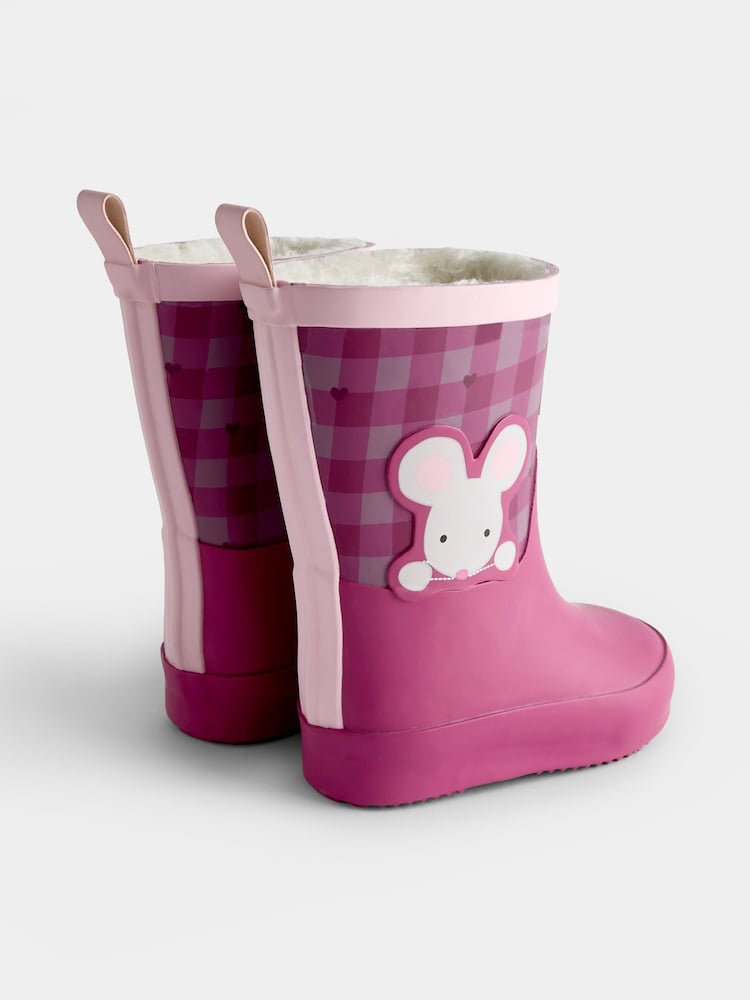 JoJo Maman Bébé Cosy Lined Wellies - 4의 이미지 2