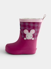 JoJo Maman Bébé Cosy Lined Wellies - 4의 이미지 3