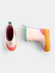 Botas de agua JoJo Maman Bébé con bloques de color - Imagen 4 de 4