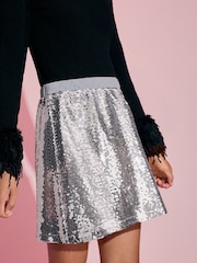 Lipsy Sequin Party Skirt (5-14yrs) - Kuva 2 / 5