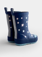 JoJo Maman Bébé Blue Star Colour Change Wellies - Image 2 of 5