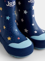 JoJo Maman Bébé Blue Star Colour Change Wellies - Image 5 of 5