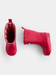 JoJo Maman Bébé Red Plain Wellies - Image 5 of 5