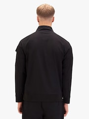 Luke 1977 Black Gran Paradiso Cogne Zip Through Sweatshirt - Image 2 of 7