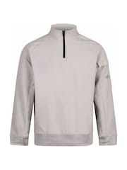 Luke 1977 Grey Gran Paradiso Cogne Zip Through Sweatshirt - Image 5 of 8