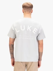 Luke 1977 Blue Drayton Relaxed Fit T-Shirt - Image 2 of 6