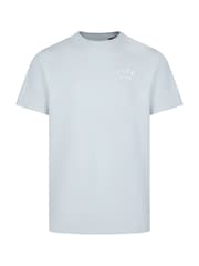 Luke 1977 Blue Drayton Relaxed Fit T-Shirt - Image 4 of 6