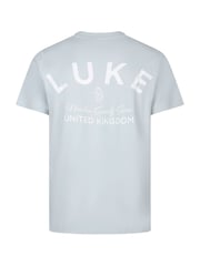 Luke 1977 Blue Drayton Relaxed Fit T-Shirt - Image 5 of 6