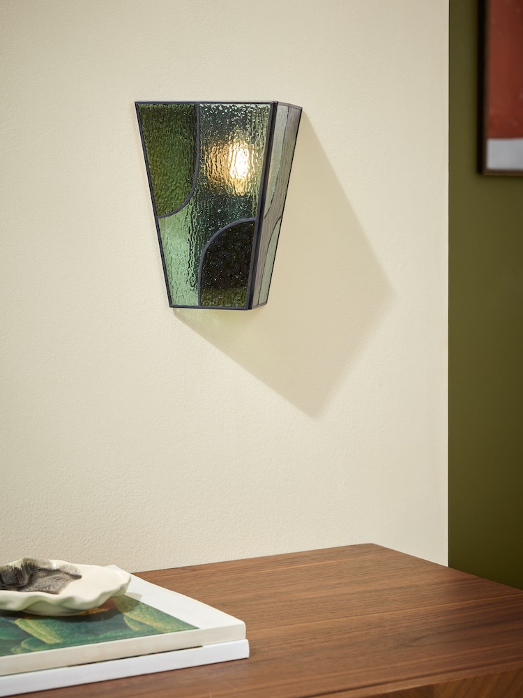 MADE.COM Green Delmar Wall Light - Image 1 of 4
