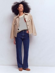 Boden Blue Margot Puff Sleeve T-Shirt - Image 5 of 7