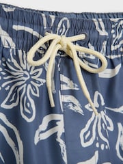 Threadbare – schnell trocknende Badeshorts mit tropischem Print, 2er-Pack - Bild 6 von 6