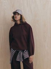self. Berry Red Premium Hoodie - Image 2 of 5