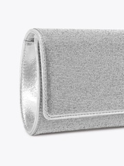 Carvela Silver Gemma Clutch Bag - Image 4 of 5