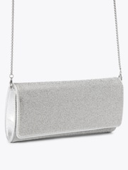 Carvela Silver Gemma Clutch Bag - Image 5 of 5
