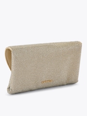 Carvela Gold Petalo Envelope Clutch Bag - Image 3 of 4