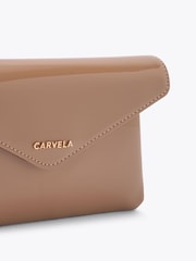 Carvela Brown Megan Envelope Clutch Bag - Image 5 of 5
