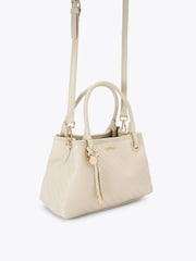Carvela White Antionia Weave Mini Bag - Image 2 of 4