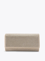 Carvela Gold Gemma Clutch Bag - Image 1 of 4