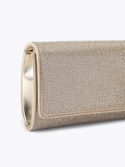 Carvela Gold Gemma Clutch Bag - Image 4 of 4