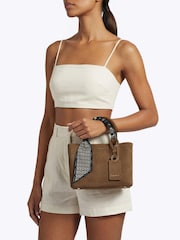 Carvela Brown Nina Mini Tote Bag - Image 7 of 7