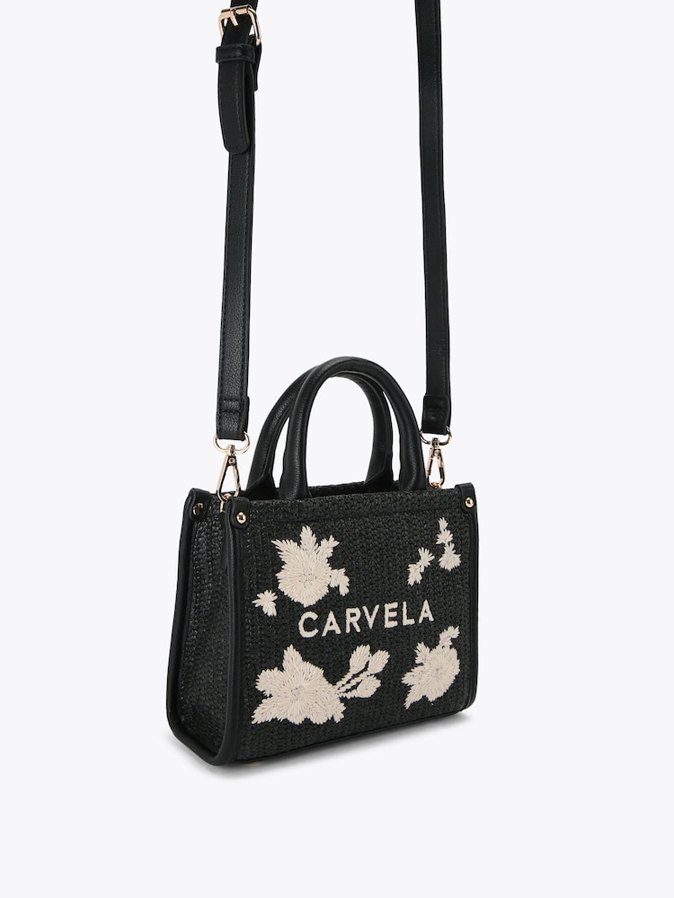 Negro - Bolso tote micro Sorrento de Carvela - Imagen 5 de 5