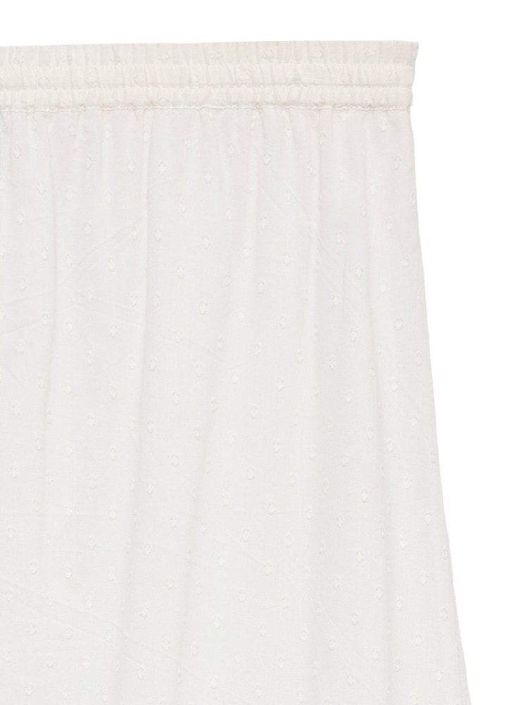 VERO MODA White Tiered Cotton Maxi Skirt - Image 3 of 3