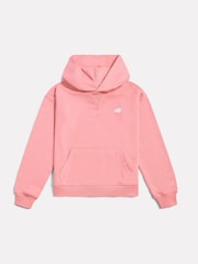 New Balance Pink Small French Terry Logo Hoodie - Image 1 of 3