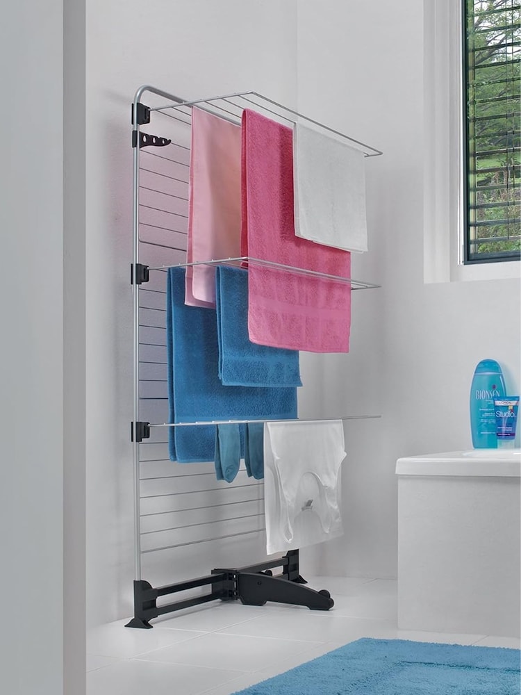 metaltex Grey Storm 3 Tier Laundry Dryer - Image 2 of 5