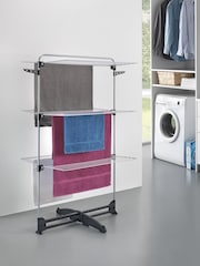 metaltex Grey Storm 3 Tier Laundry Dryer - Image 3 of 5