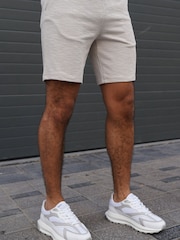 CAPO Cream Jersey Slub Shorts - Image 4 of 4