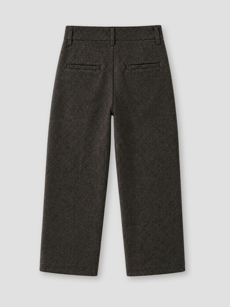 Angel & Rocket Brown Benjamin Smart Check Trousers - Image 5 of 5