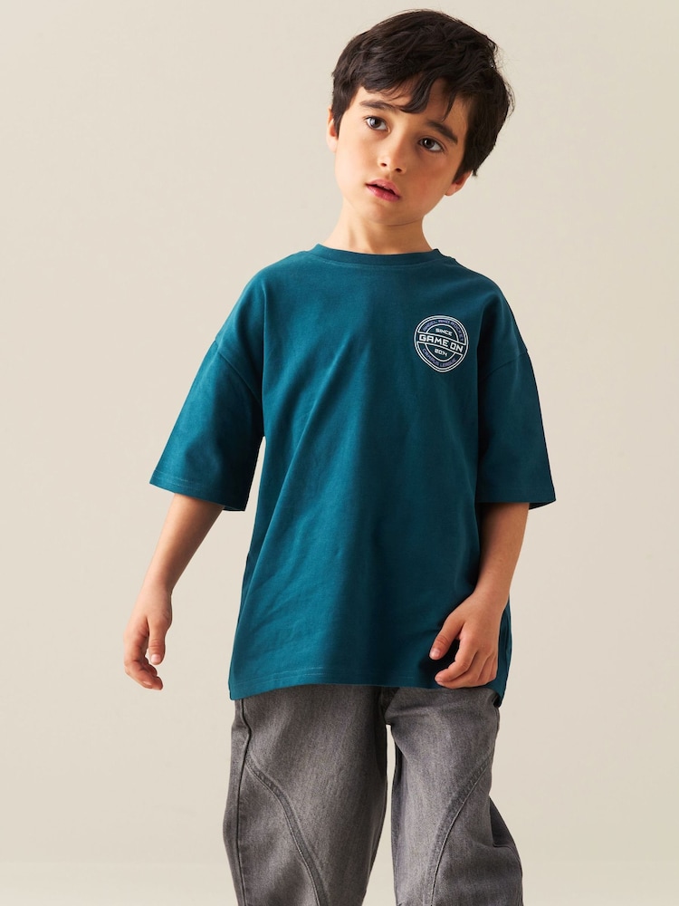 Angel & Rocket Josiah Back Graphic T-Shirt - Kuva 1 / 6