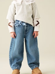Angel & Rocket Blue Arli Relaxed Fit Jeans - Image 2 of 8