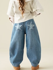 Angel & Rocket Blue Arli Relaxed Fit Jeans - Image 4 of 8