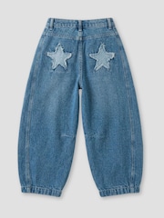 Angel & Rocket Blue Arli Relaxed Fit Jeans - Image 8 of 8